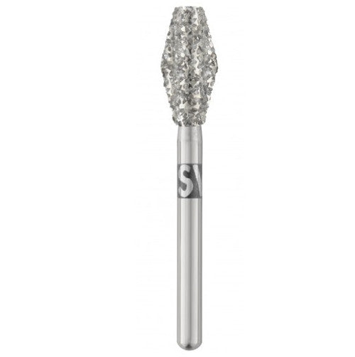 Sterile Piranha Barrel Diamond Bur - 25/Roll