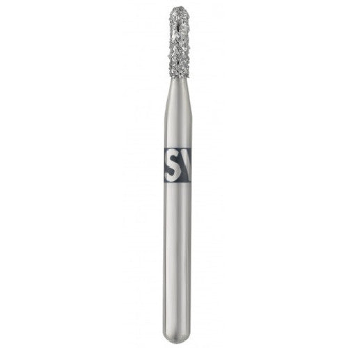 Sterile Piranha Round End Cylinder Diamond Bur
