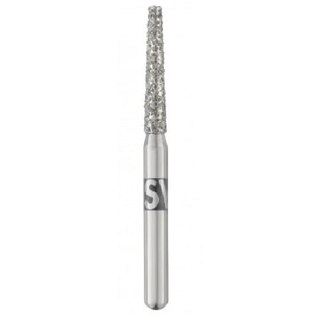 Sterile Piranha Flat End Taper Diamond Bur - 25/Roll