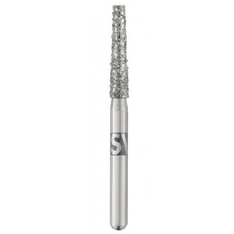 Sterile Piranha Flat End Taper Diamond Bur - 25/Roll