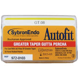 Autofit Greater Taper Gutta Percha Points, 50/Pkg