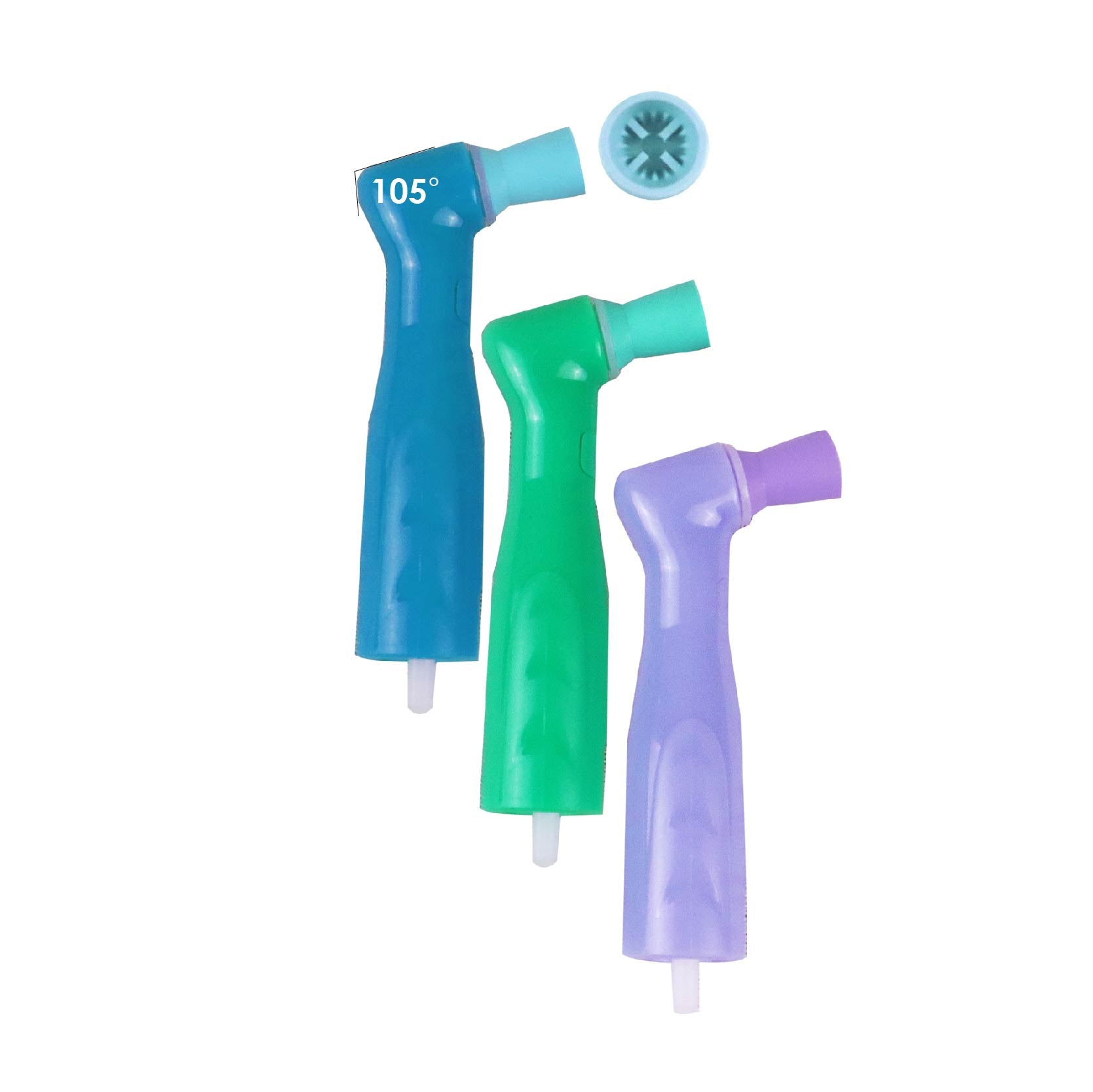 100 Pack Disposable Prophy Angles For Dental Cleaning - Latex Free, Soft Or Firm, High Quality Dental Supplies