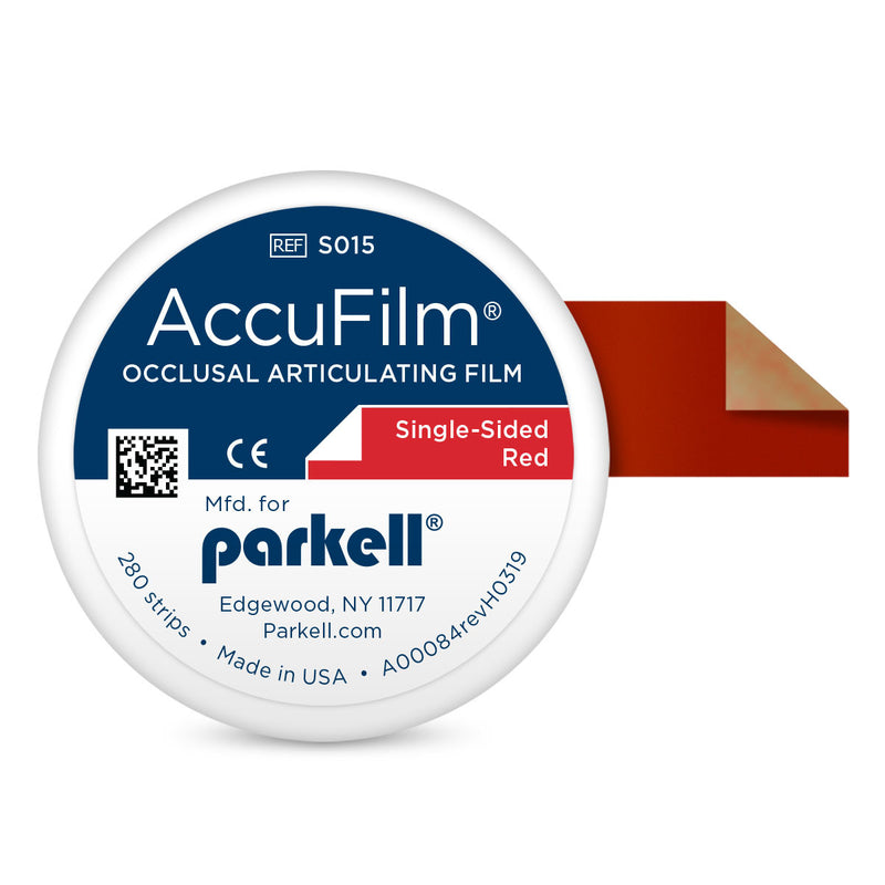 Accufilm® I Single-Sided, Super Thin Articulating Film – Precut Strips, 280/Pkg