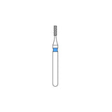 Priva Rotary Diamond Burs - Flat End Cylinder - 5/Pk