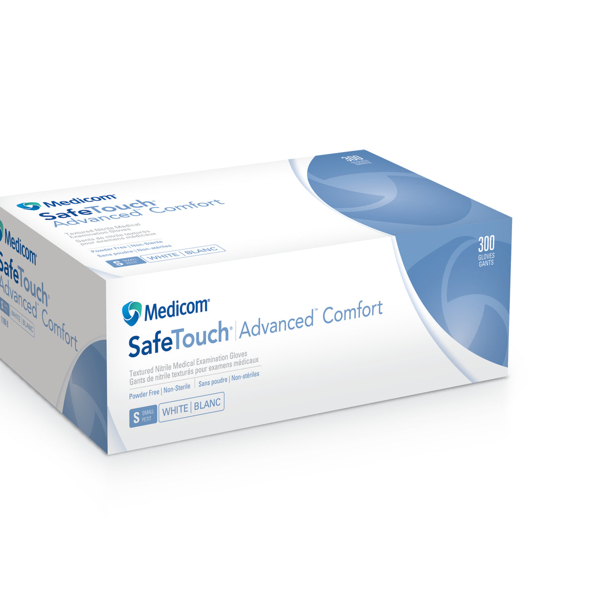SafeTouch® Advanced™ Comfort Exam Gloves – Powder-Free Nitrile, White ...