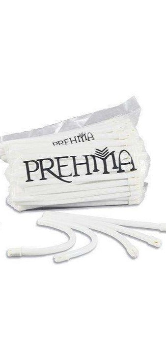 PREHMA SALIVA EJECTORS WHITE ( BAG X 100 )