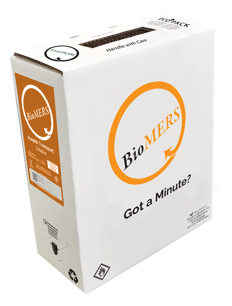 BioMERS Aseptic Transport Solution