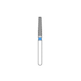 Priva Rotary Diamond Burs -  Flat End Taper  - 5/Pk