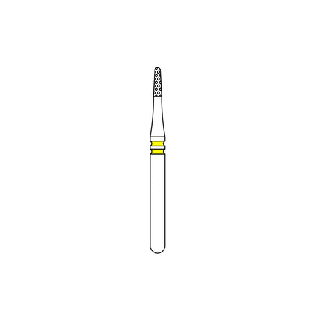 Two Striper® EURO Diamond Burs 5/Pk - Round End Taper