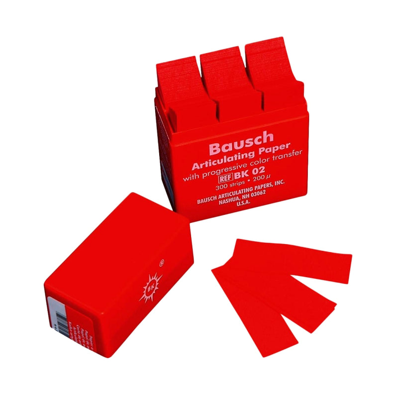 Bausch Articulating Paper Strips - 200 Microns