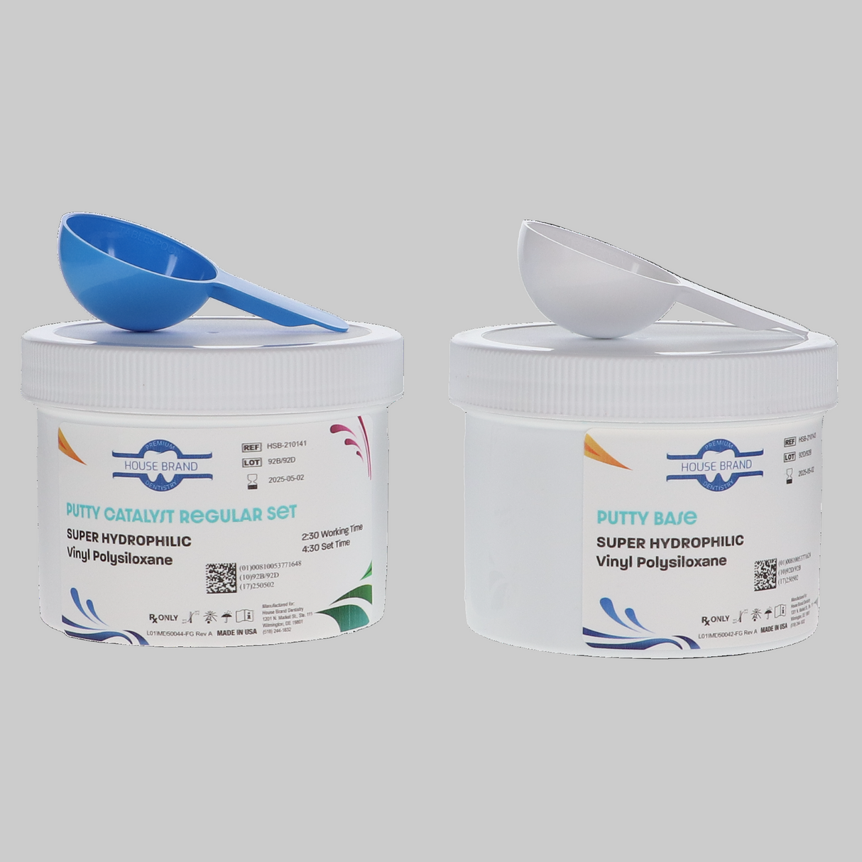 House Brand VPS Putty - Impression Material - Fast Set | Open Box | EXP - 02/2027