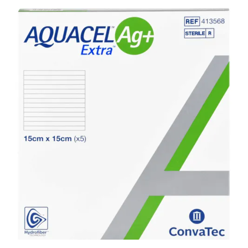 cristinawaveside アクアセルエージー AQUACEL® Ag+ Extra™ Wound Dressing | Enhanced Antimicrobial