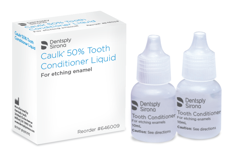 Caulk® 50% Tooth Conditioner Liquid – 2 (10 ml) Bottles