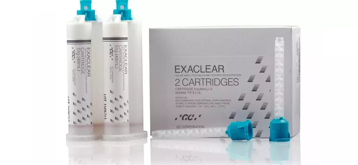 EXACLEAR – 48 ml, 2/Pkg | Versatile Clear Silicone for Dental ...