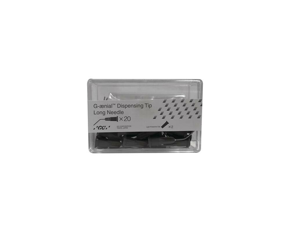 G-ænial Universal Injectable Dispensing Tips – Long Needle, 20/Pkg