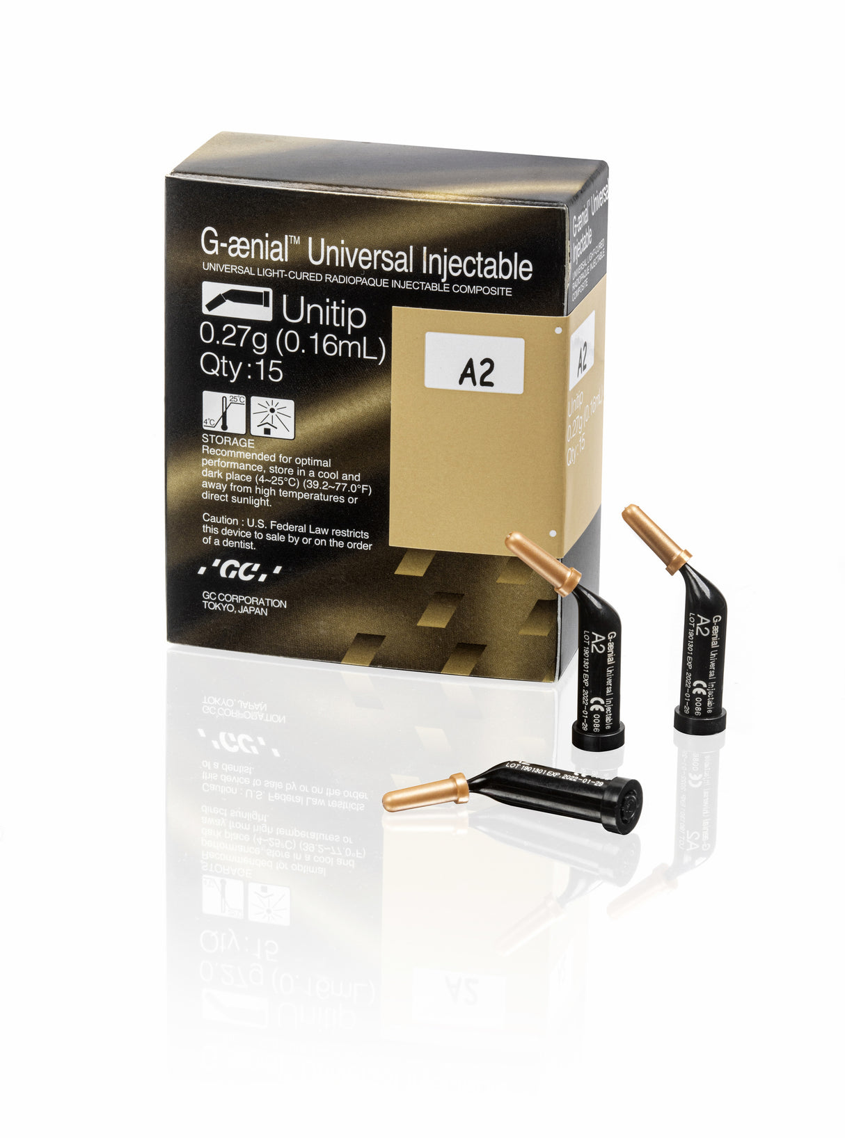 G-aenial™ Universal Injectable Composite Unitips – 0.16 ml, 15/Pkg