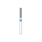 Priva Rotary Diamond Burs - Flat End Cylinder - 5/Pk