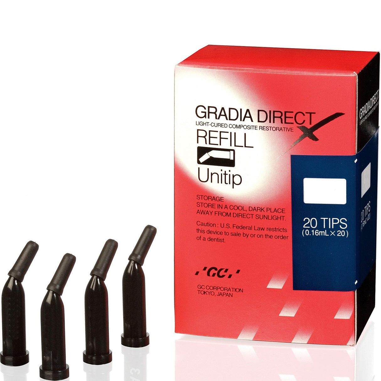 Gradia® Direct X Composite Restorative, 0.3 g Unitip Refill