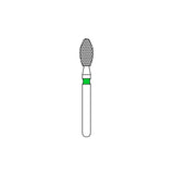 Priva Rotary Diamond Burs - Football - 5/Pk
