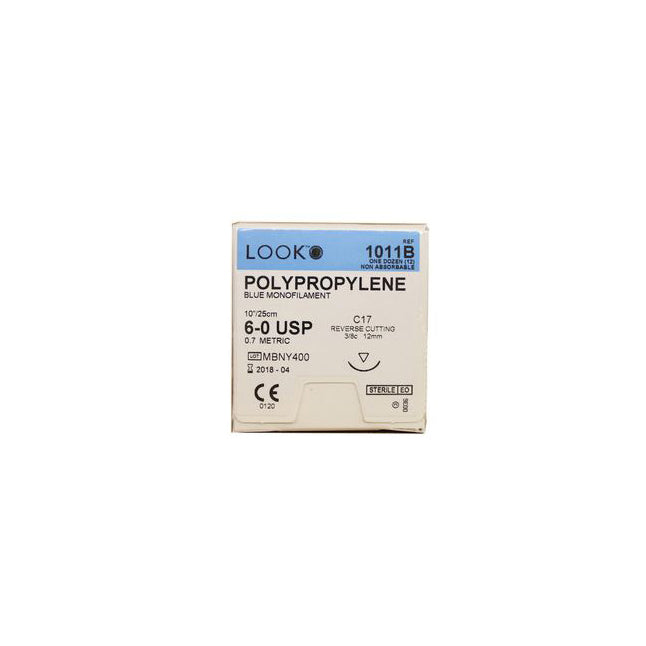 Look™ Office Surgery Suture, Polypropylene