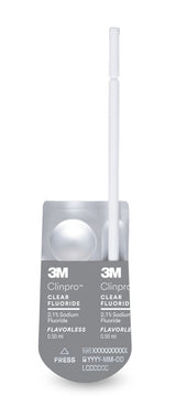 3M™ Clinpro™ Clear Fluoride Treatment – 0.5 ml Unit Dose, 100/Pkg