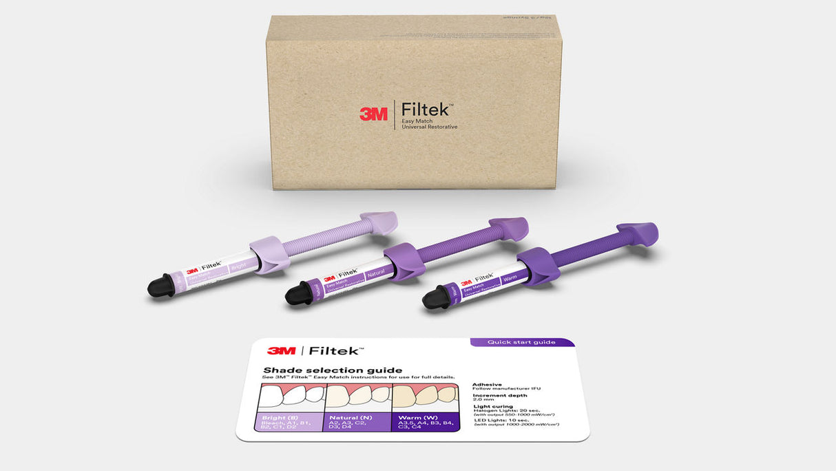 3M™ Filtek™ Easy Match Universal Restorative Intro Kit, 4 g Syringe