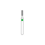Priva Rotary Diamond Burs - Flat End Cylinder - 5/Pk