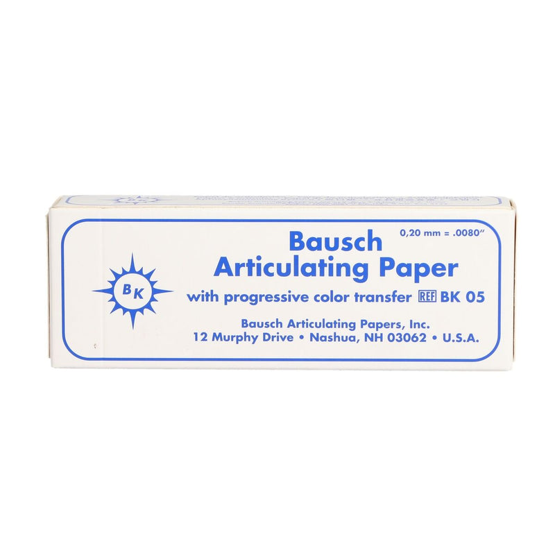 Bausch Articulating Paper Strips - 200 Microns