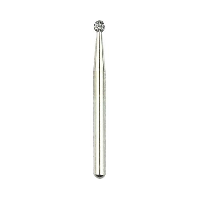 Robot® Point Diamond Burs – FG Medium White Round