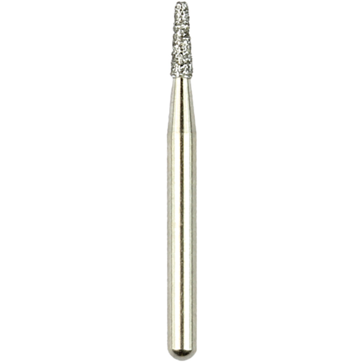 Robot® Point Diamond Burs – FG Medium White Cone Flat End