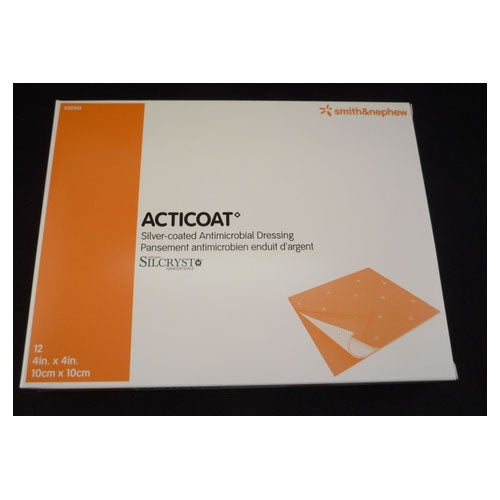 ACTICOAT™ Antimicrobial Barrier Dressing 4x4 | Silver-Coated Wound Care