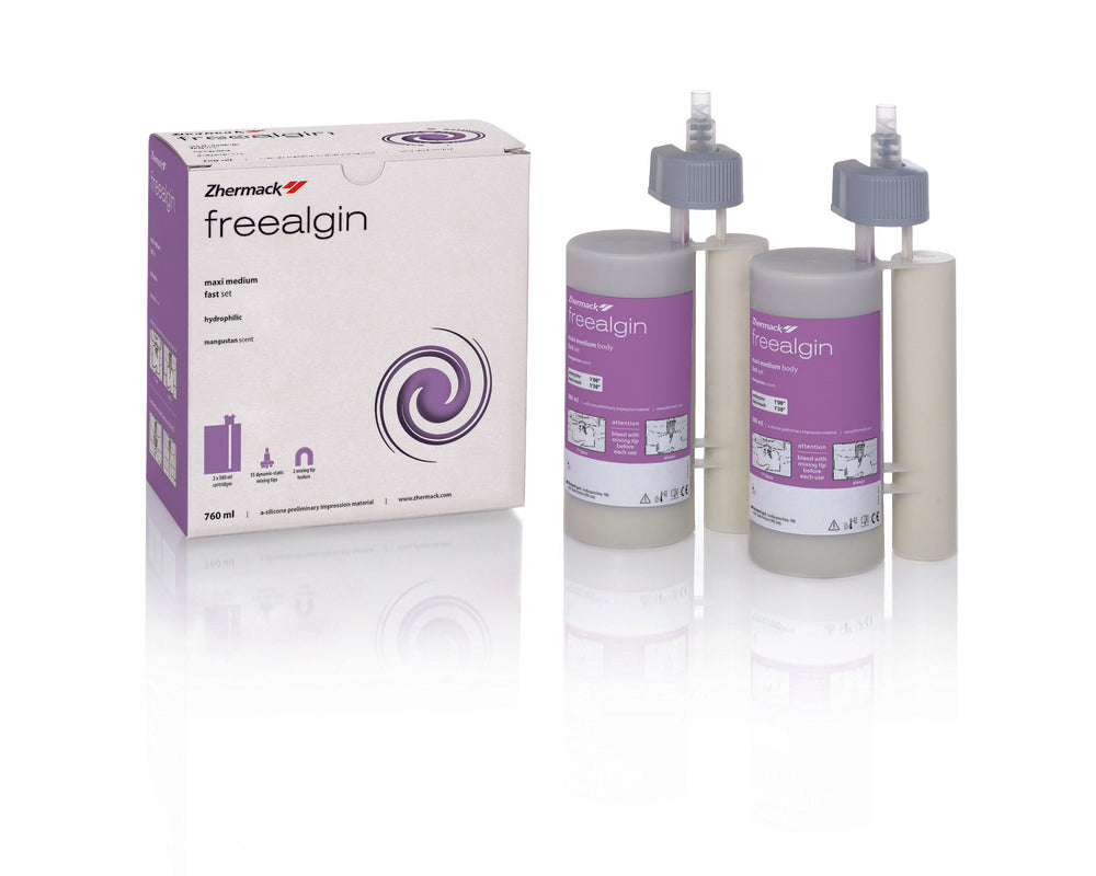 Freealgin® Alginate Replacement Material – MAXI, 2 (280 ml) Cartridges
