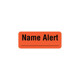 Alert Label, Fluorescent Red
