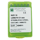 Hygenic® Hyflex® X-File® Stainless Steel – 21 mm, 6/Pkg - 3Z Dental (6157417316544)
