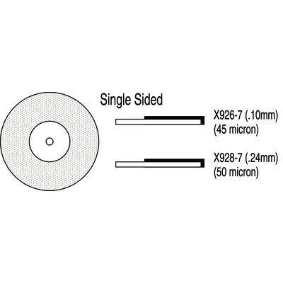 Thin-Flex® Diamond Discs – Double-Sided without Mandrel, 7/8" Diameter, Each - 3Z Dental (6178073411776)