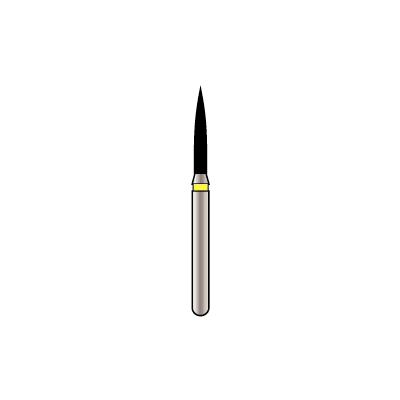 Alpen® x1 Single Use Diamond Burs – FG, Extra Fine, Yellow, 25/Pkg