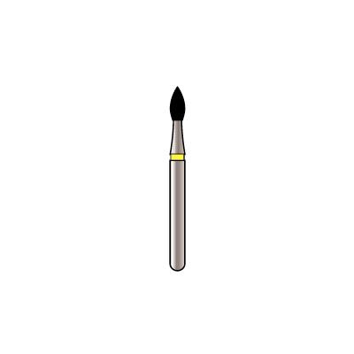 Alpen® x1 Single Use Diamond Burs – FG, Extra Fine, Yellow, 25/Pkg