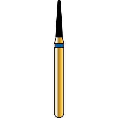 Alpen® Multi Use Diamond Burs – FG, Fine, Red, Cone, Tapered Round End, 5/Pkg