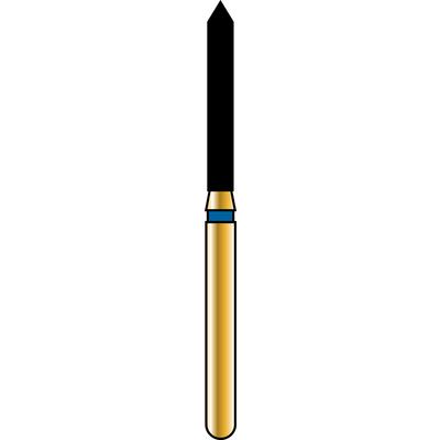 Alpen® Multi Use Diamond Burs – FG, Super Coarse, Black, Cylinder, 5/Pkg