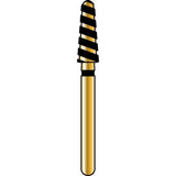 Alpen® TurboCut™ Diamond Burs – FG, Super Coarse, Black, 5/Pkg