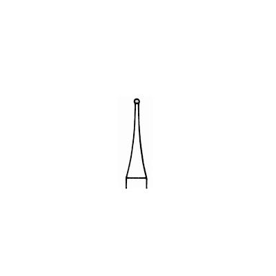 Tungsten Carbide Burs – HM 1 Round HP, 5/Pkg