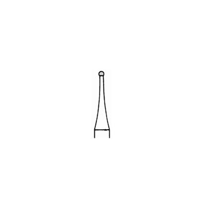 Tungsten Carbide Burs – HM 1 Round HP, 5/Pkg