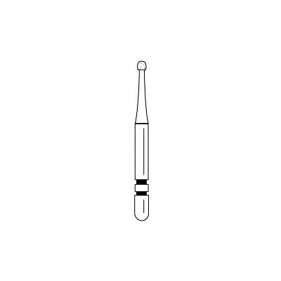 Two Striper® FG Operative Diamond Burs – FG, Medium, Blue, 5/Pkg