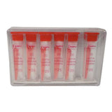 Gutta Percha Points – Hand Rolled, Color Coded, 20 Points/Vial, 6 Vials/Box
