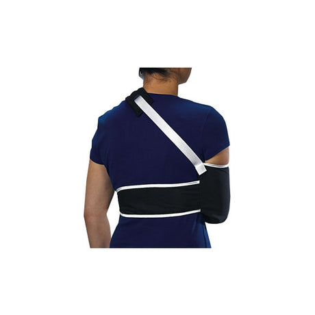 Velpeau™ Arm and Shoulder Immobilizer, Blue with White Piping