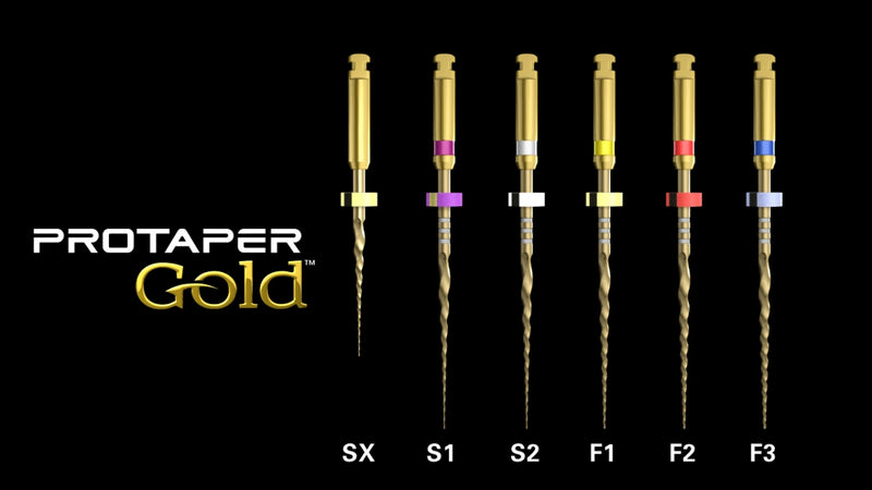 ProTaper Gold Rotary Files (6103128375488)