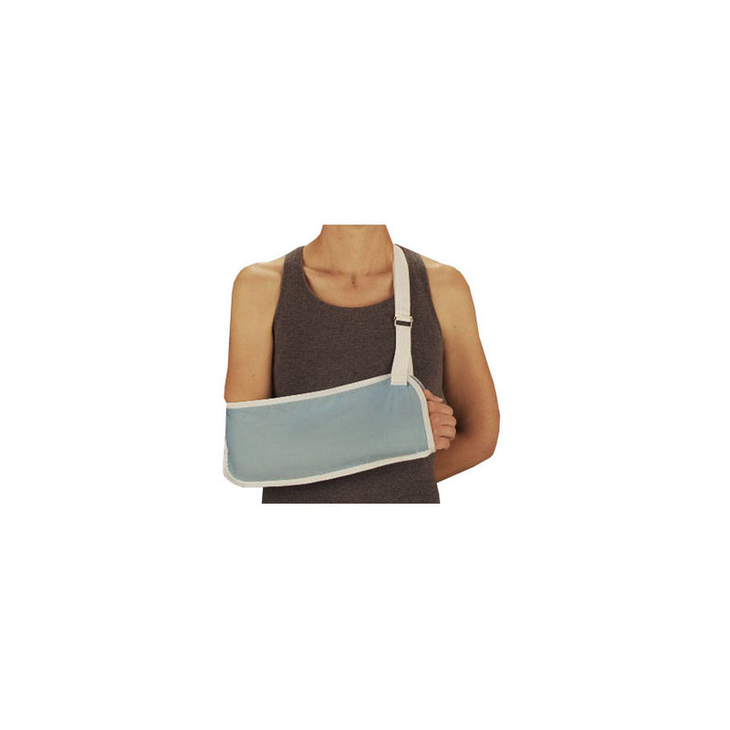 Arm Sling, Narrow Pouch, Blue, Non-Sterile