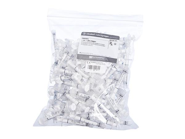 Disposable Endo Irrigation and Impression Syringe – 100 (1.2 ml) Syringes