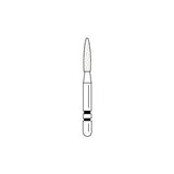 Two Striper® Diamond Burs – FG, Fine, Red, Flame, 5/Pkg
