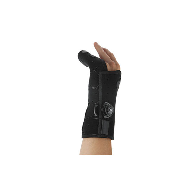 Exos® Boxer's Fracture Brace, Left, Medium, L12-1/4" Black